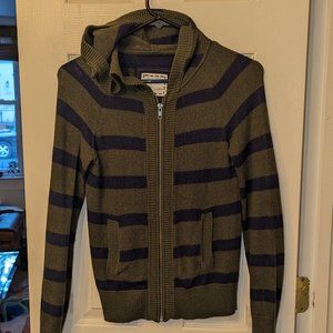 TILDON zip-up hooded sweater (extra soft angora wool!)